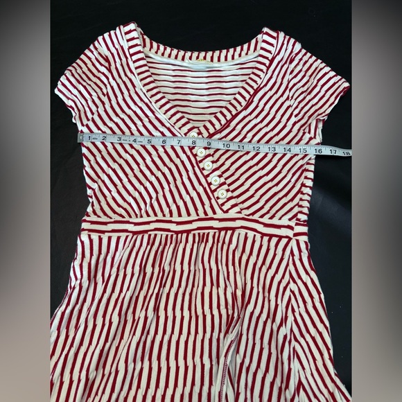 Anthropologie Maeve Paladino Textured Wrap Dress Size Small - Picture 10 of 16